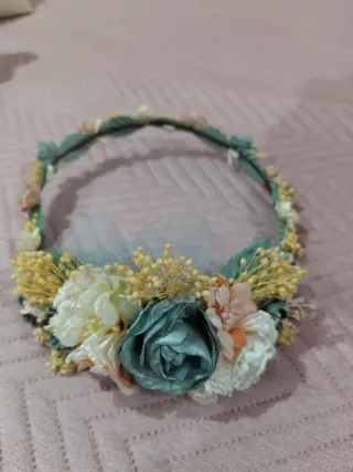 Tocado Flores Comunión