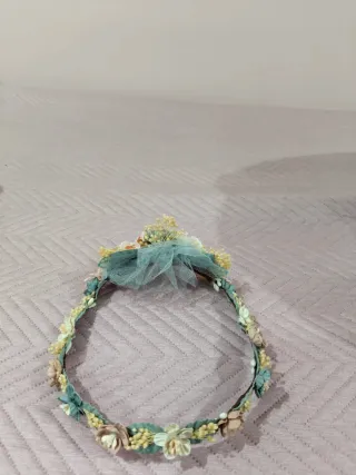 Tocado Flores Comunión