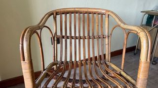 Sillón de mimbre