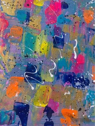 Quadro arte astratta misure in foto