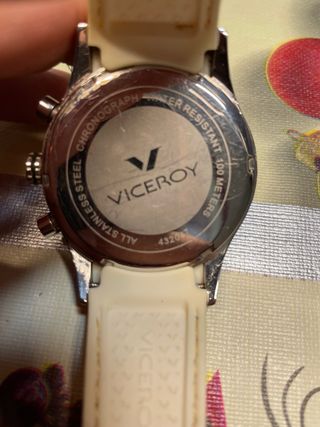 Reloj Viceroy Cronógrafo Blanco
