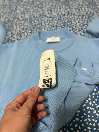 Jersey Ami Paris Corazón Azul Talla M