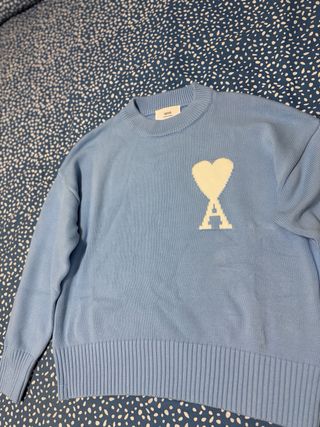 Jersey Ami Paris Corazón Azul Talla M