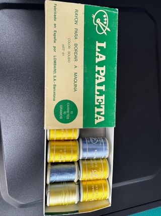 Lote Hilos Algodón Bordar Ancorá