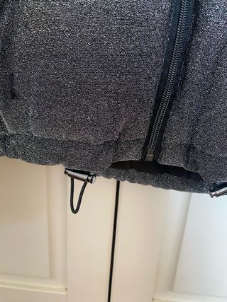 Chaqueta Brownie brillos gris