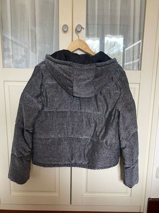 Chaqueta Brownie brillos gris