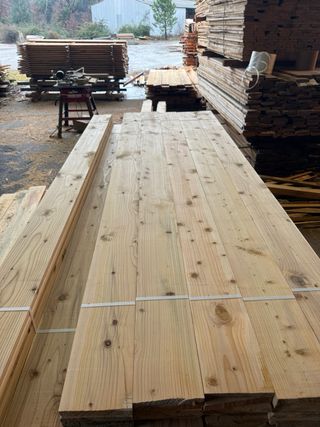 Madera Tablones de Castaño cepillado