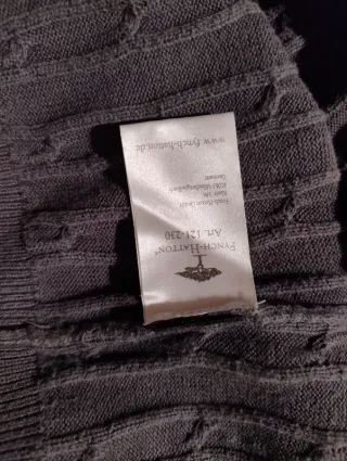 Jersey Cuello Alto Fynch-Hatton Talla L gris