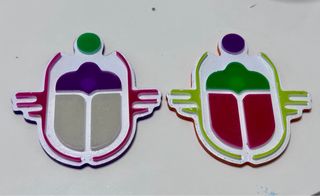 Imán Escarabajo Egipcio Luminiscente