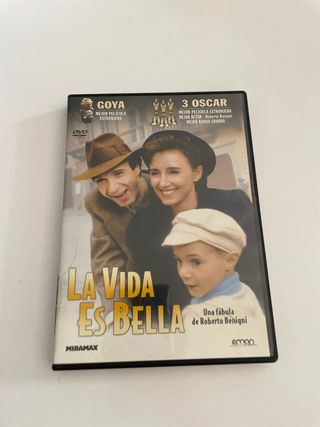DVD La Vida es Bella (Roberto Benigni)