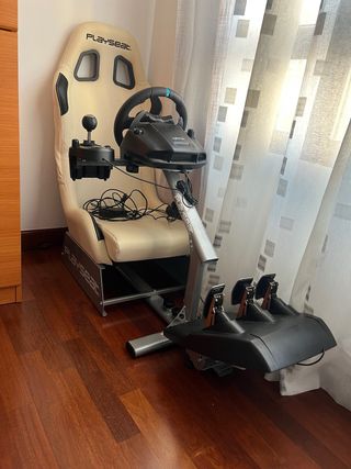 Playseat asiento Simulador Con Volante y Pedales