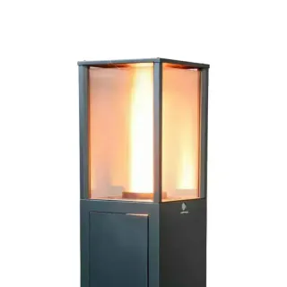 Estufa de pellet exterior 137cm Kekai CAPRI