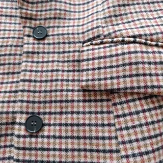 Chaqueta cuadros mujer