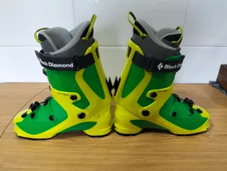 Botas Esquí Travesía Black Diamond Verdes