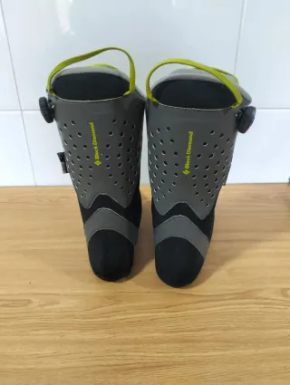 Botas Esquí Travesía Black Diamond Verdes