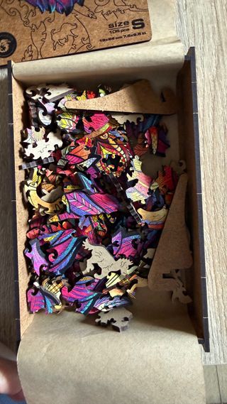 Puzzle Madera Unidragon León Misterioso S