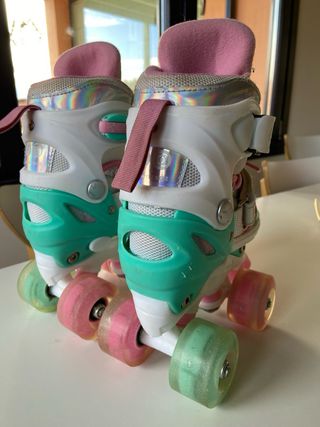 Patines Sawyer Bikes talla 24 27 ajustables con lu