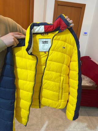 Piumino Tommy Hilfiger Giallo Blu M