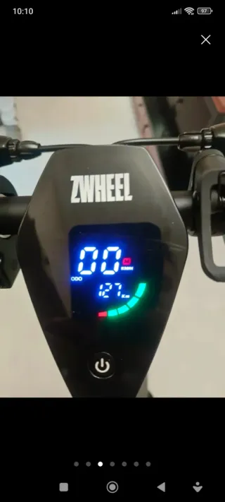 Patinete Eléctrico Zwheel ZFox Max Negro