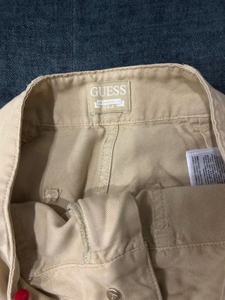 Pantaloni cargo Guess beige donna