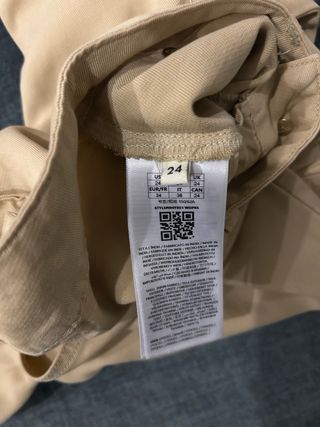 Pantaloni cargo Guess beige donna