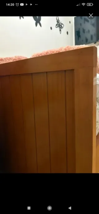 Habitación juvenil madera maciza