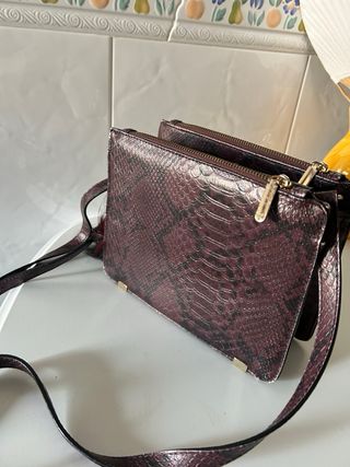 Bolso estampado serpiente