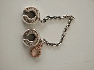 Cadena de seguridad Pandora auténtica