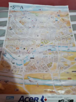 Mapa Sevilla Diario 16