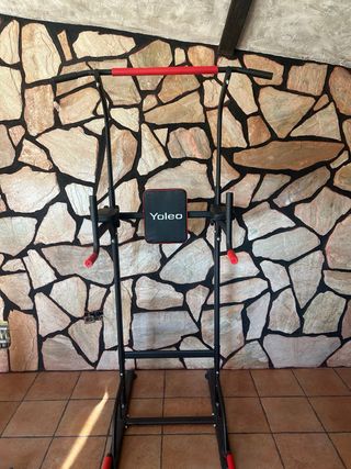 Máquina de pesas y calistenia