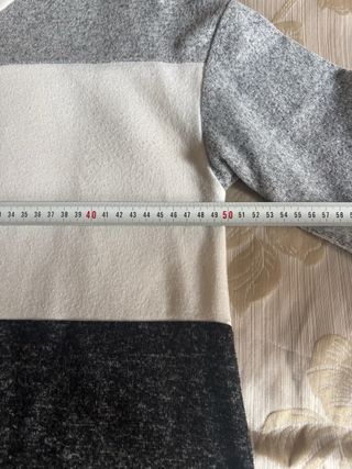 Vestido oversize bloques de color