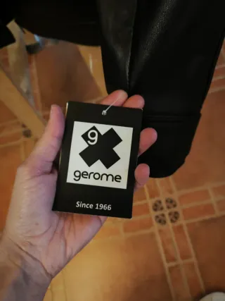 Chaqueta de cuero Gerome Talla M