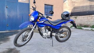 Moto Trail 125cc Azul