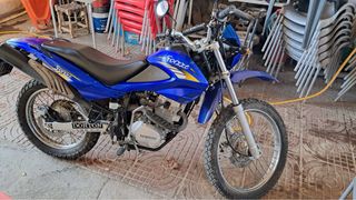Moto Trail 125cc Azul