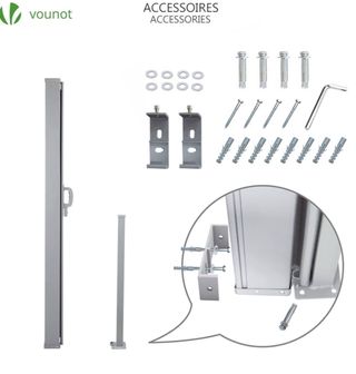 2 Toldos lateral retractil