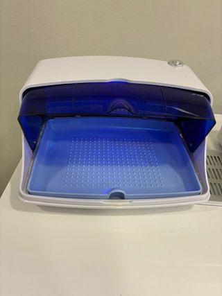 Aparatos Esterilización Manicura Azul/Blanco