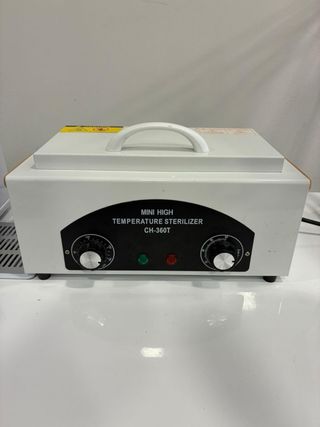 Aparatos Esterilización Manicura Azul/Blanco