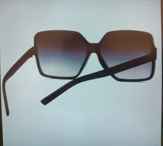 Occhiali da sole neri lenti sfumate