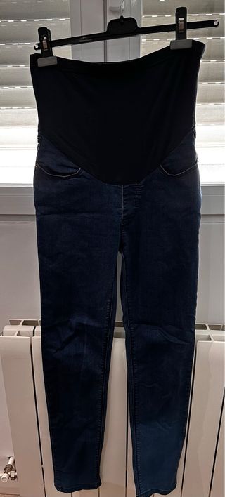 Pantalón vaquero premamá azul Southern Cotton