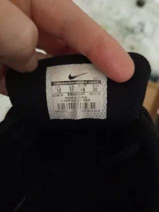 Zapatillas Nike Hombre Negras