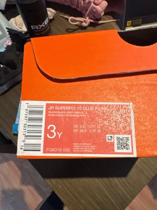 Botas Fútbol Nike JR Superfly 10 Club FG/MG