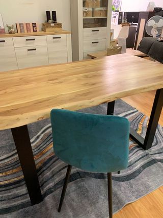 OFERTON DE MESA/COMEDOR DE MADERA NATURAL