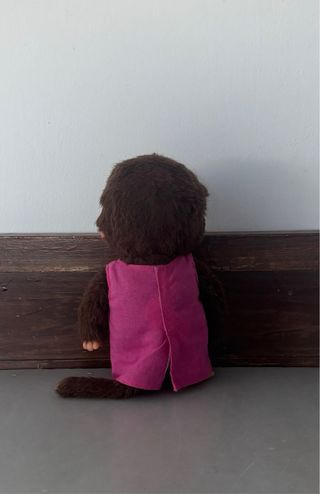 Monchhichi Peluche Vintage Rosa