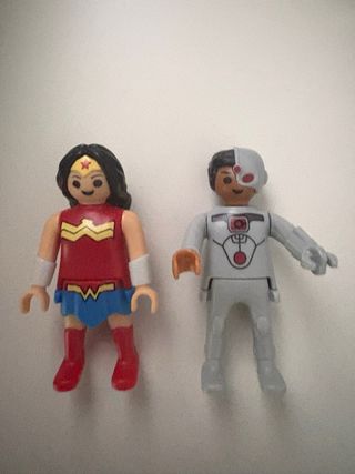 Figuras Playmobil DC Kinder Sorpresa