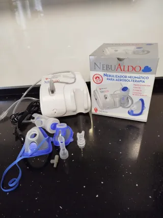 Nebulizador NebuAldo Neumático Aerosolterapia