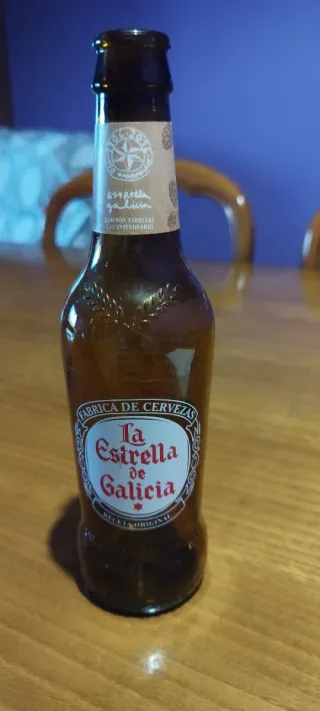 Botella Estrella Galicia Edición Aniversario 110