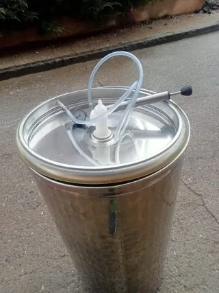 Bidón in acciaio inossidabile 200L Lainox