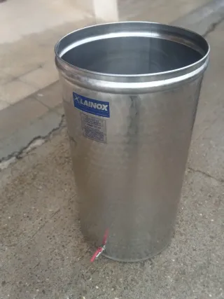 Bidón in acciaio inossidabile 200L Lainox