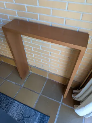 Cubre radiador de madera