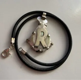 Collane in argento e madreperla